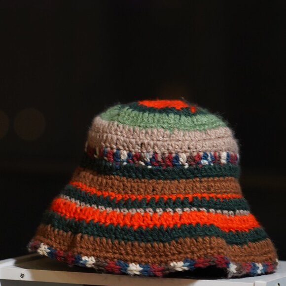 Knitted Hat Multi-Color - Picture 2 of 5